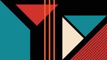 Geometric Abstract Design Background vector