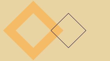 Minimal Abstract Geometric Design with Overlapping vector