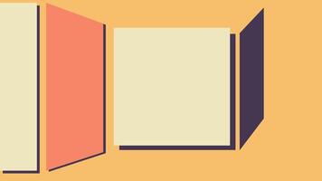 Minimal Abstract Circles and Semicircle Background vector