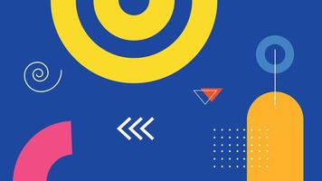 Colorful Abstract Geometric Background vector