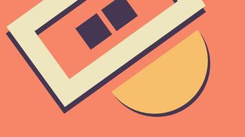 Geometric Abstract Angled Shapes in Modern vector