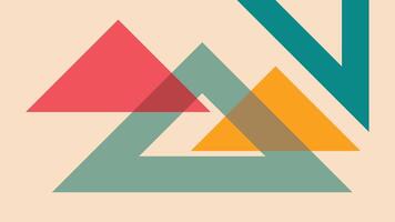 Modern Overlapping Triangles in Colorful vector