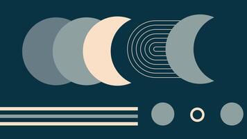 Crescent and Orbit Geometric Design in Soft vector