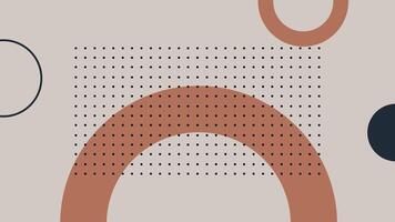Abstract Geometric Composition with Arc vector