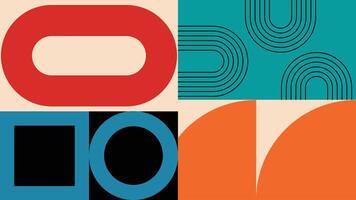 Abstract Concentric Rhombus Design with Gradient vector