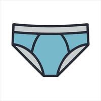 Flat shorts object icon design vector
