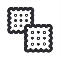 Cookies icon design vector