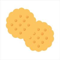 Flat cookies icon design vector