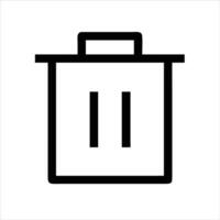 Delete icon design vector