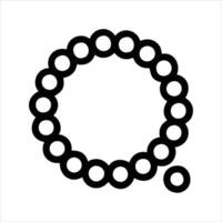 Beeds icon design vector