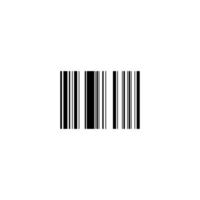 Sample barcode and product label icon. EPS 10 format, ideal for packaging design, retail, and inventory management graphics. vector