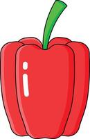 Bell pepper vectors illustration