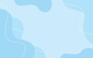 Blue Abstract Simple Design Background vector