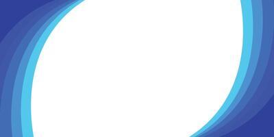 Blue Gradation Simple Design With Flat Background vector