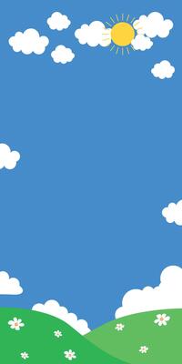Simple Potrait Kid Background Design