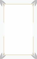 Grey Frame Simple Design Background vector