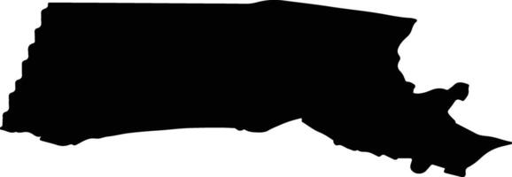 Heemskerk Netherlands silhouette map vector