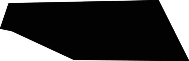 Hitteen Kuwait silhouette map vector