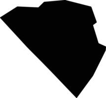 Inhapi Brazil silhouette map vector