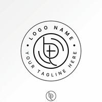 initial BT TB font line connected monogram to typography tech business brand vector