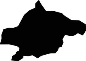 Jeadepo Liberia silhouette map vector