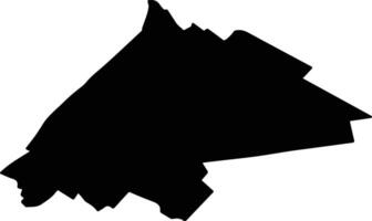 JILAVA Romania silhouette map vector