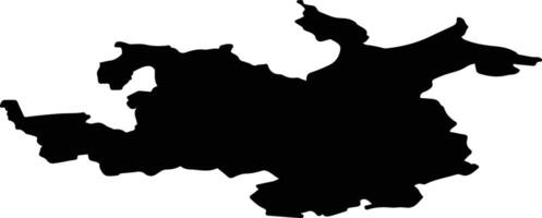 Joelahtme Estonia silhouette map vector