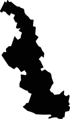 Kesses Kenya silhouette map