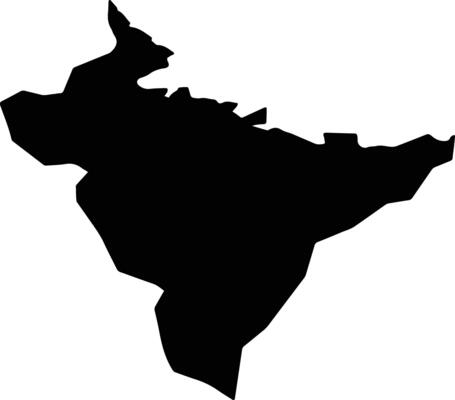 Kim Hyong Jik North Korea silhouette map