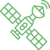 Satellite Line Icon vector
