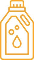 Detergent Line Icon vector