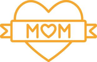 Love Outline Icon vector