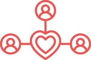 Share Line Icon vector