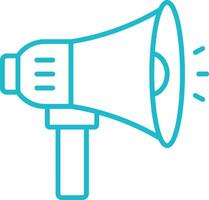 Outline Icon Speaker vector