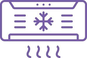 Air Conditioner Outline Icon vector
