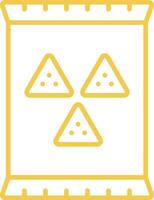 Snacks Line Icon vector