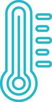 Thermometer Outline Icon vector