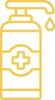 Antiseptic Outline Icon vector