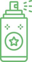 Spray Bottle Outline Icon vector