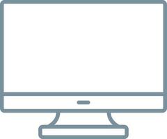 Monitor Line Icon vector