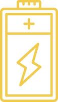 Outline Battery Icon vector