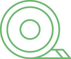 Sticky Tape Line Icon vector