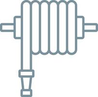 Hose Line Icon vector