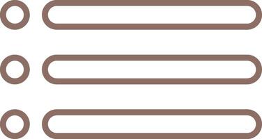 Outline Menu Icon vector