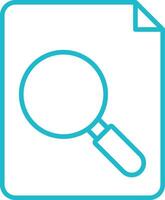 Outline Search Icon vector