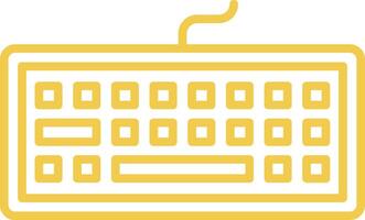 Outline Keyboard Icon vector