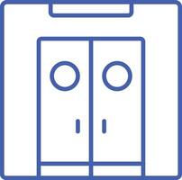 Operating Room Outline Icon vector