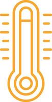 Outline Thermometer Icon vector