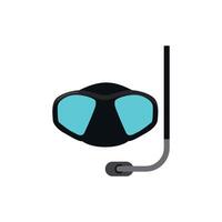 diving snorkel mask accessory icon vector