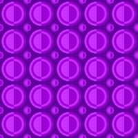 Purple repeating circle pattern background design - color illustration vector